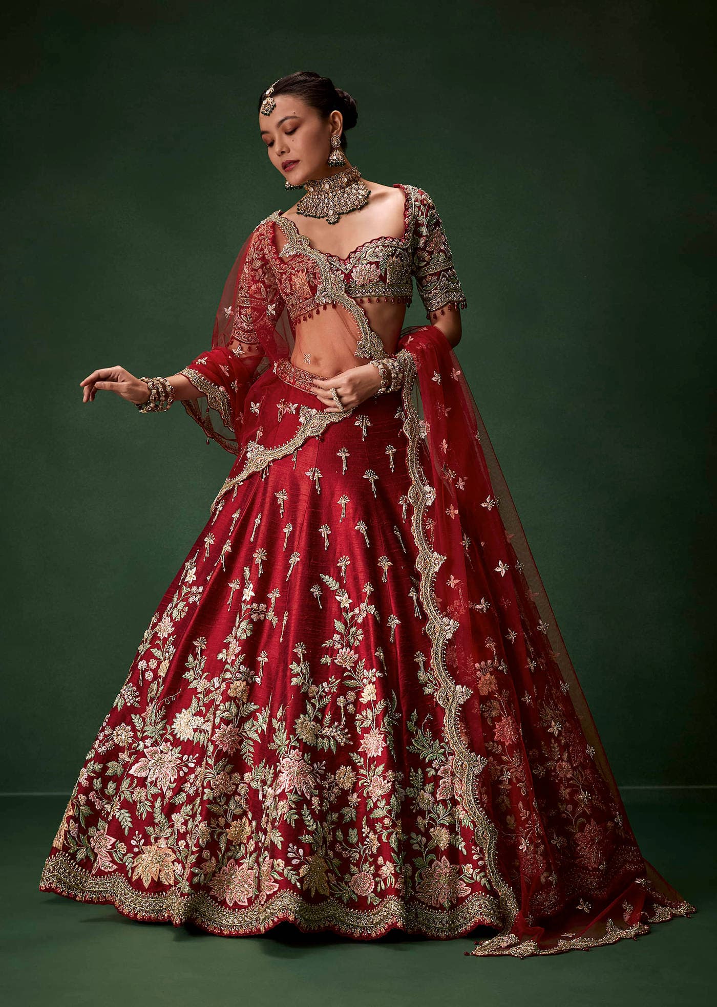 Bridal Red Lehenga