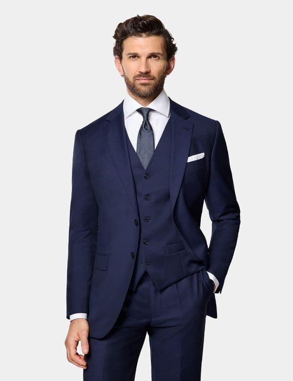 Navy Slim-Fit Suit